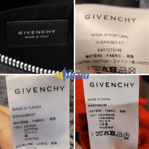 where is givenchy manufactured|givenchy made in china.